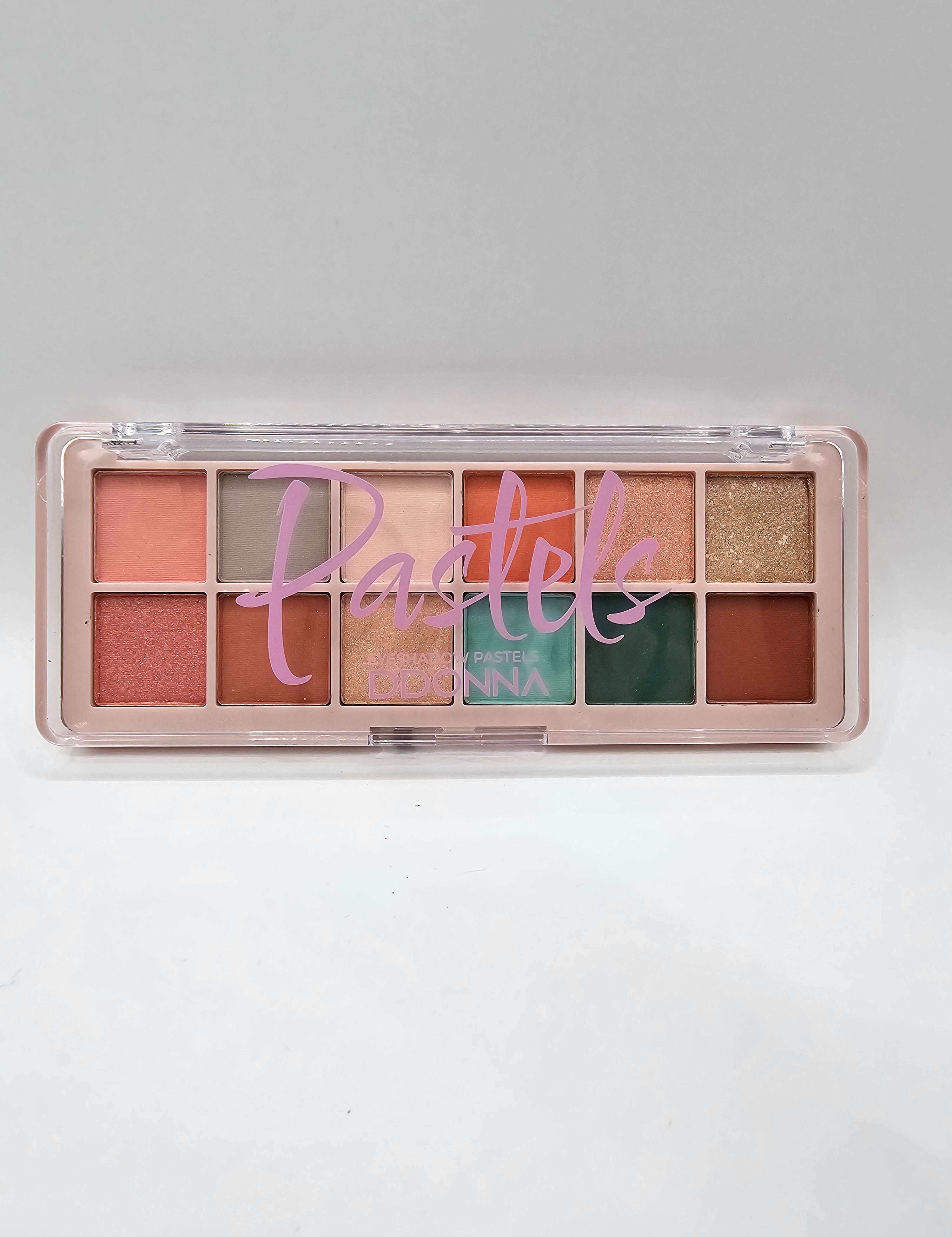 Paleta Sombra de Olhos New Pastels 12 Cores D'Donna