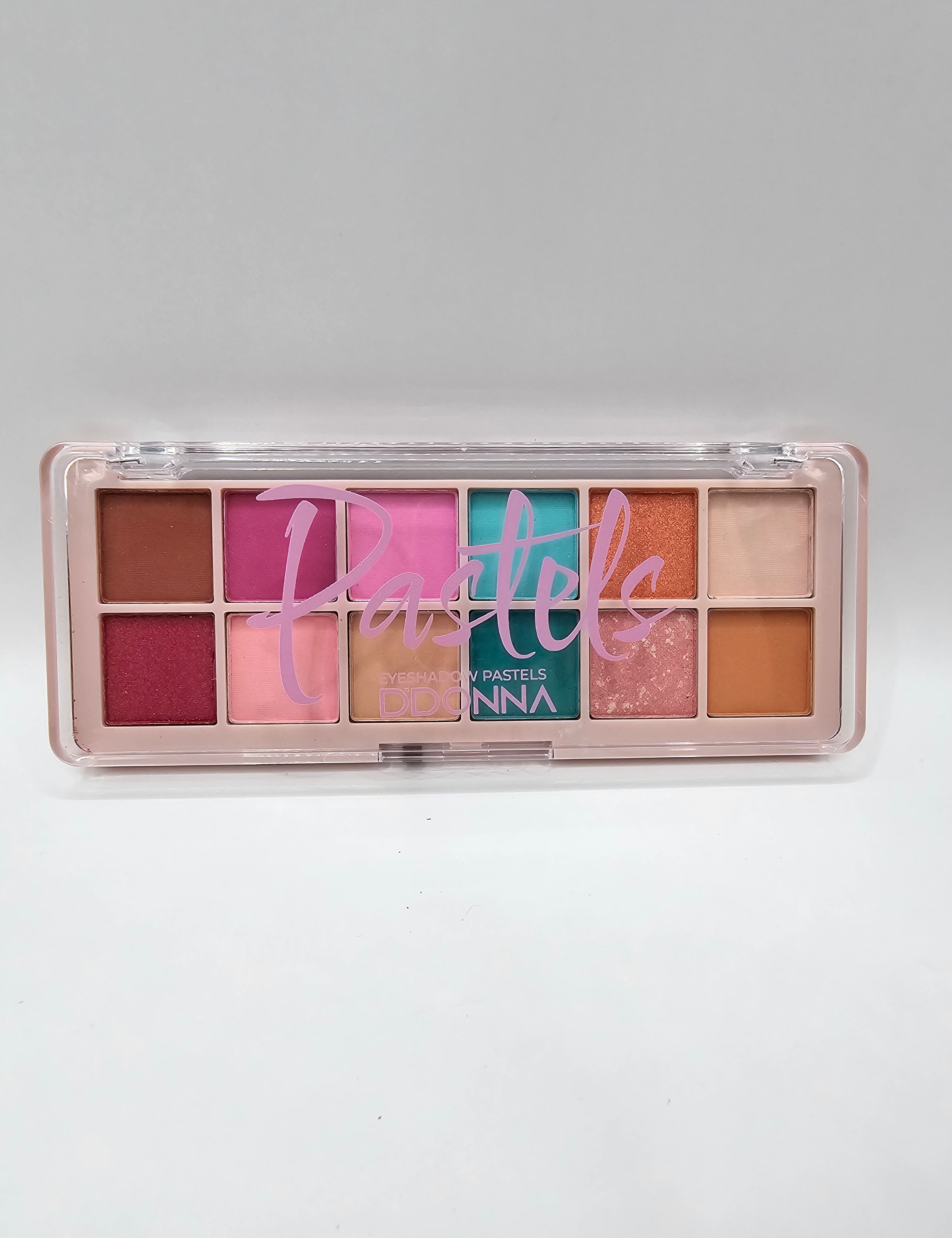 Paleta Sombra de Olhos New Pastels 12 Cores D'Donna