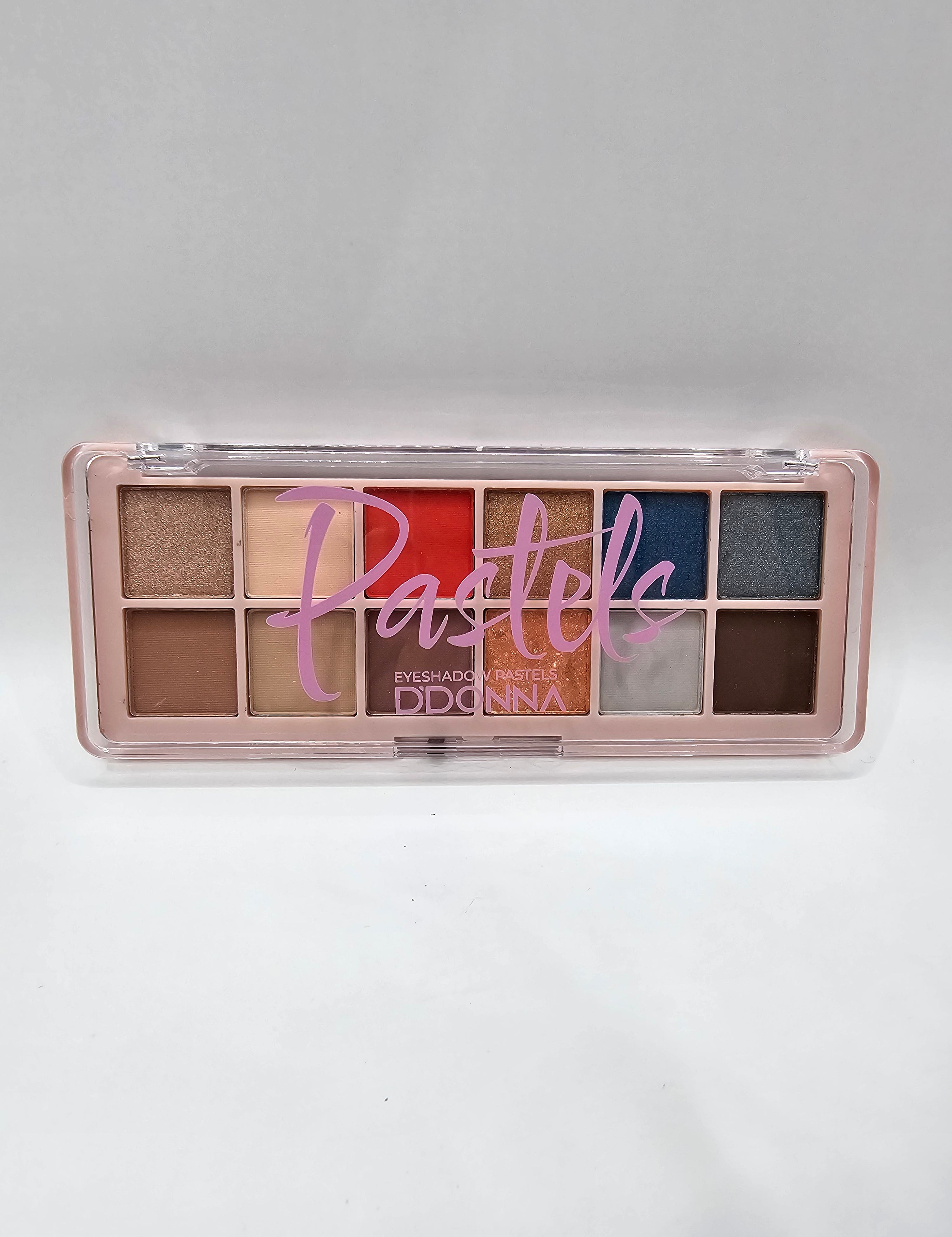 Paleta Sombra de Olhos New Pastels 12 Cores D'Donna