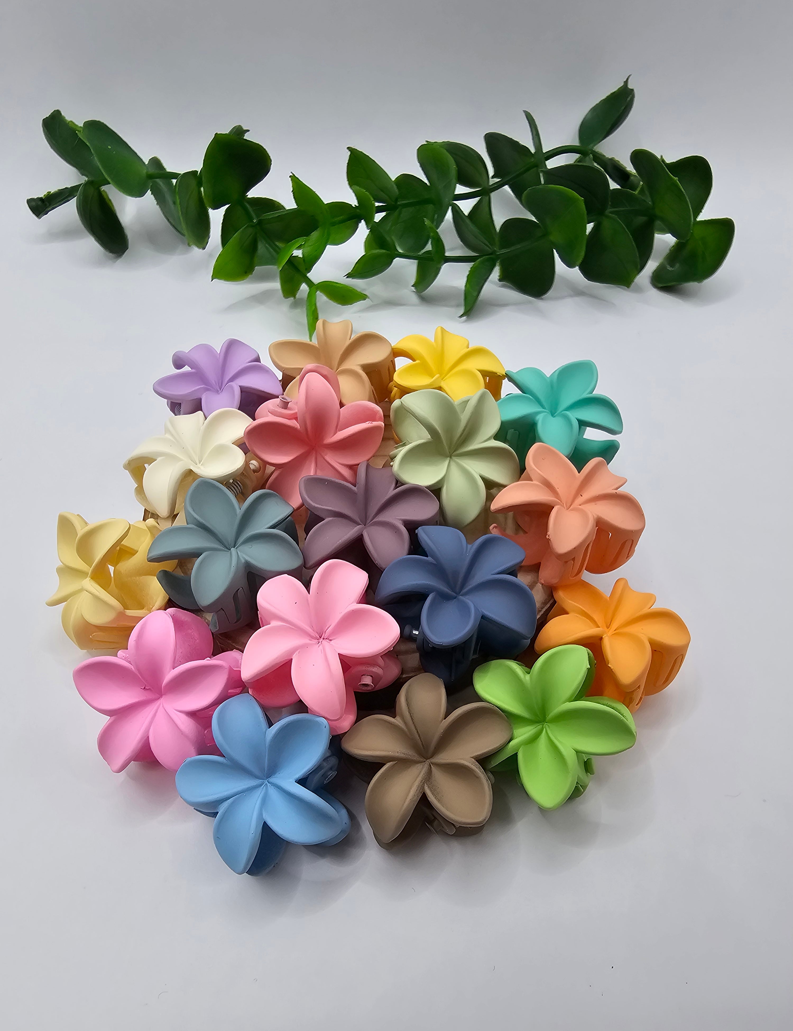 Mini Mola Cabelo Floral