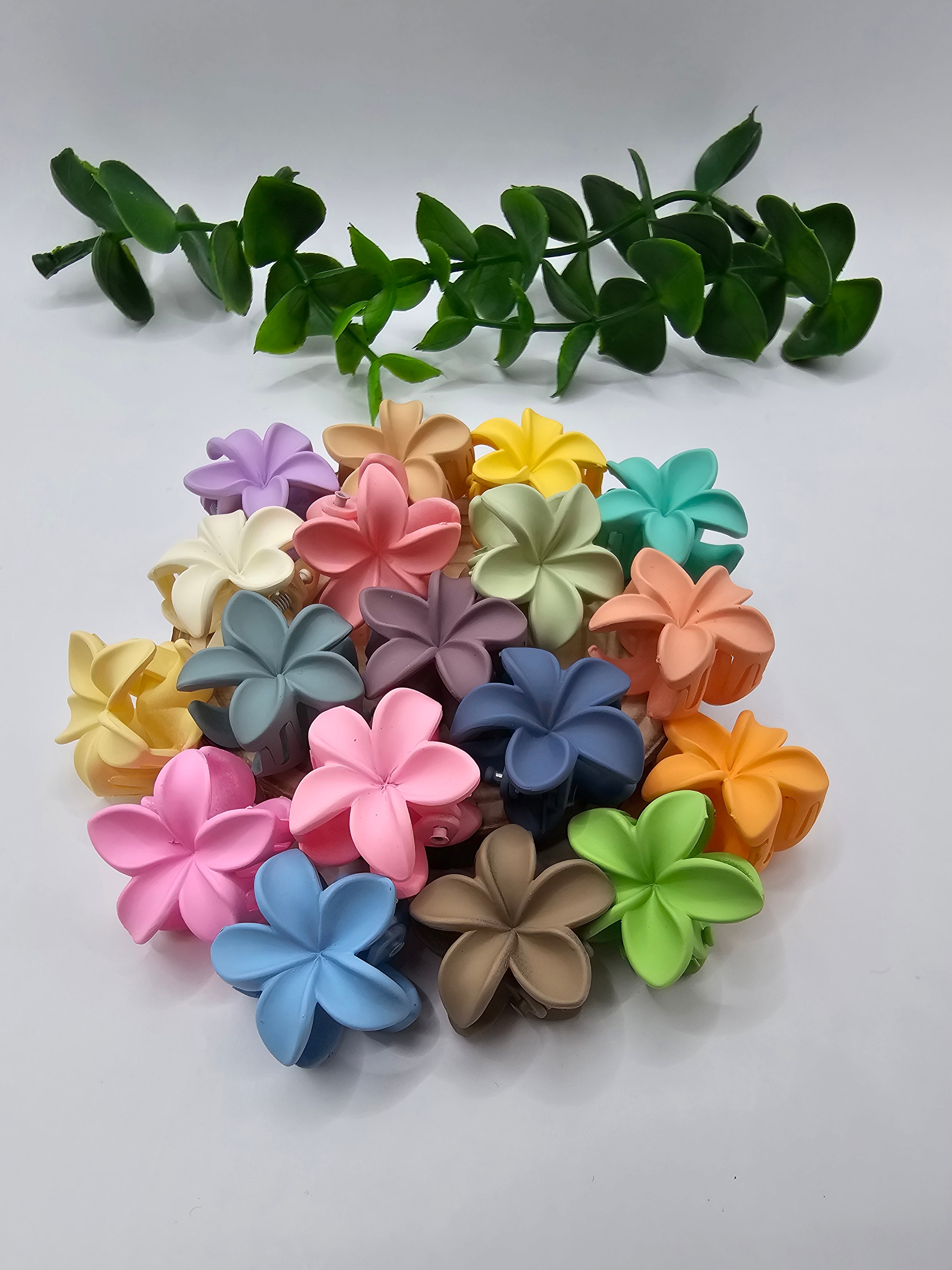 Mini Mola Cabelo Floral