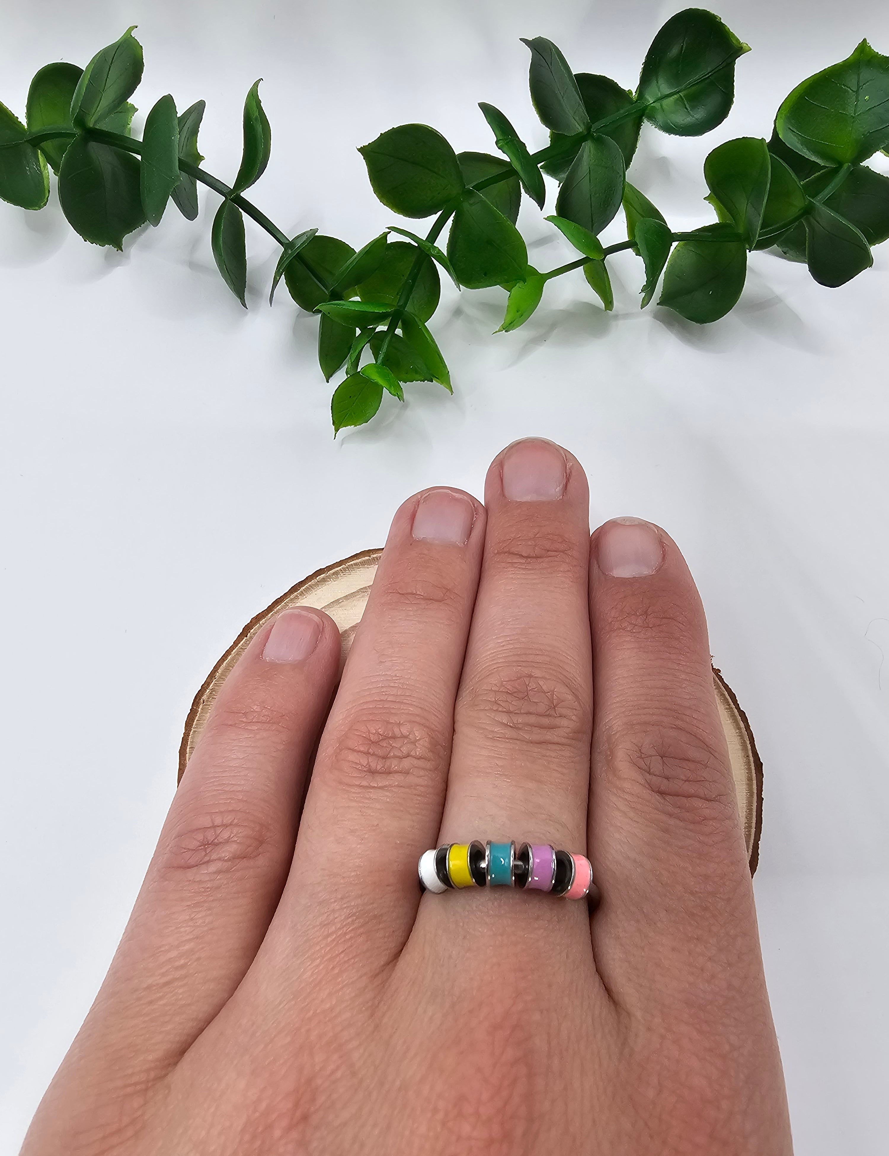 Anel Aberto Moda Geométrica
