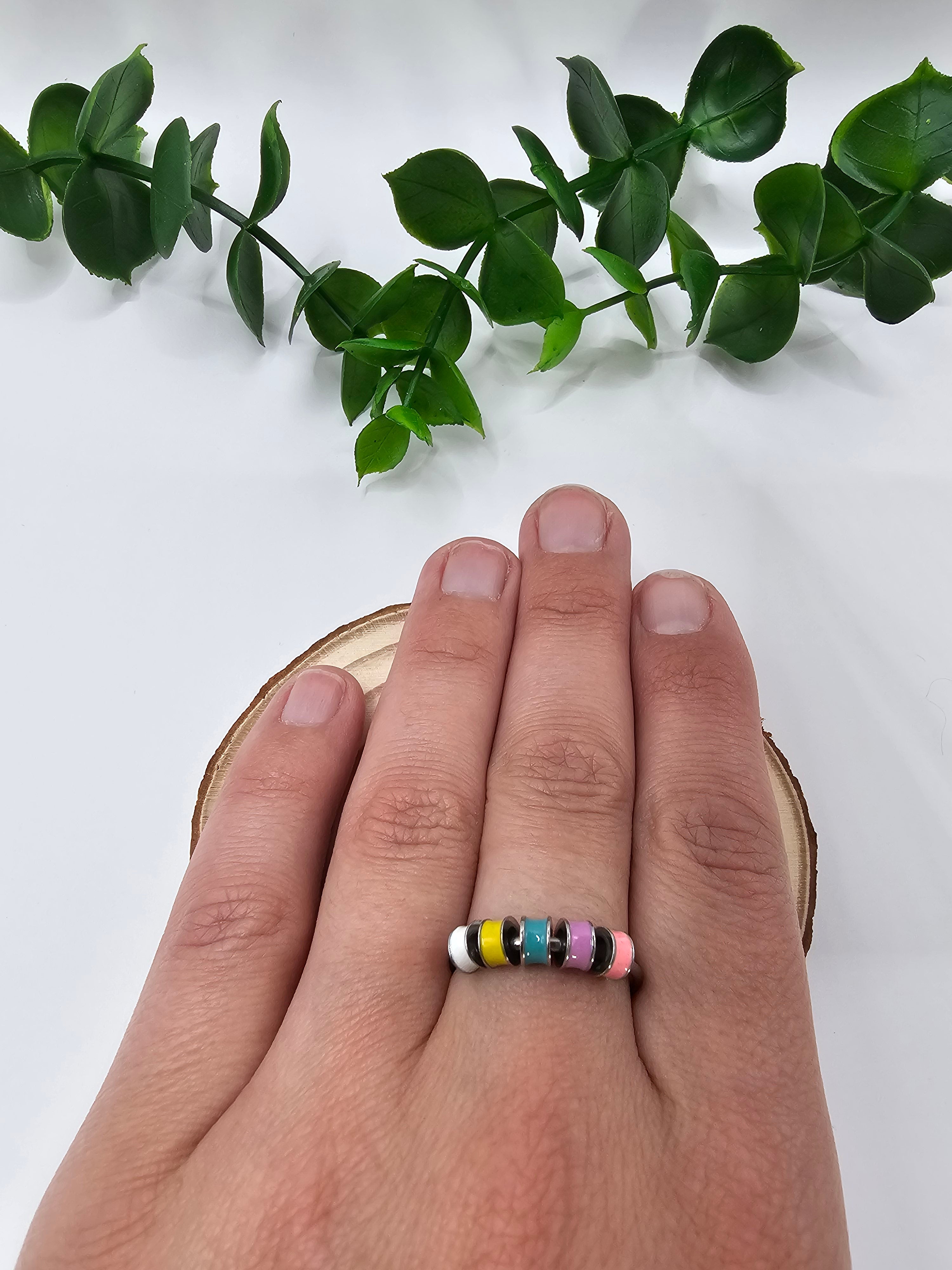 Anel Aberto Moda Geométrica