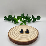 Brincos Love Detalhe Azul