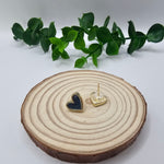 Brincos Love Detalhe Azul