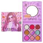 Paleta Sombra de Olhos 9 Cores Kevin & Coco