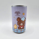 Lata de Toalhitas Portátil Creamy Chocolate Pot