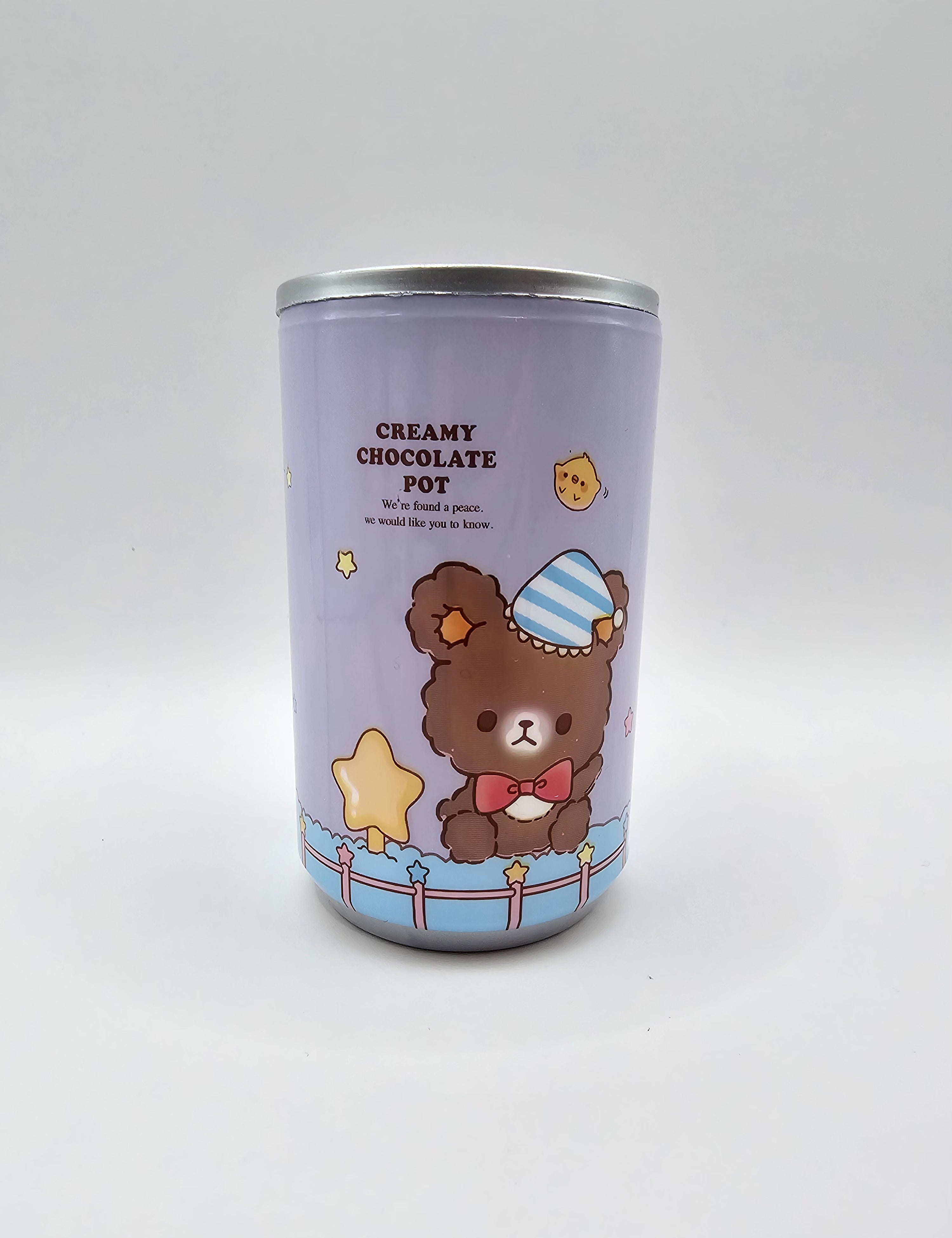 Lata de Toalhitas Portátil Creamy Chocolate Pot