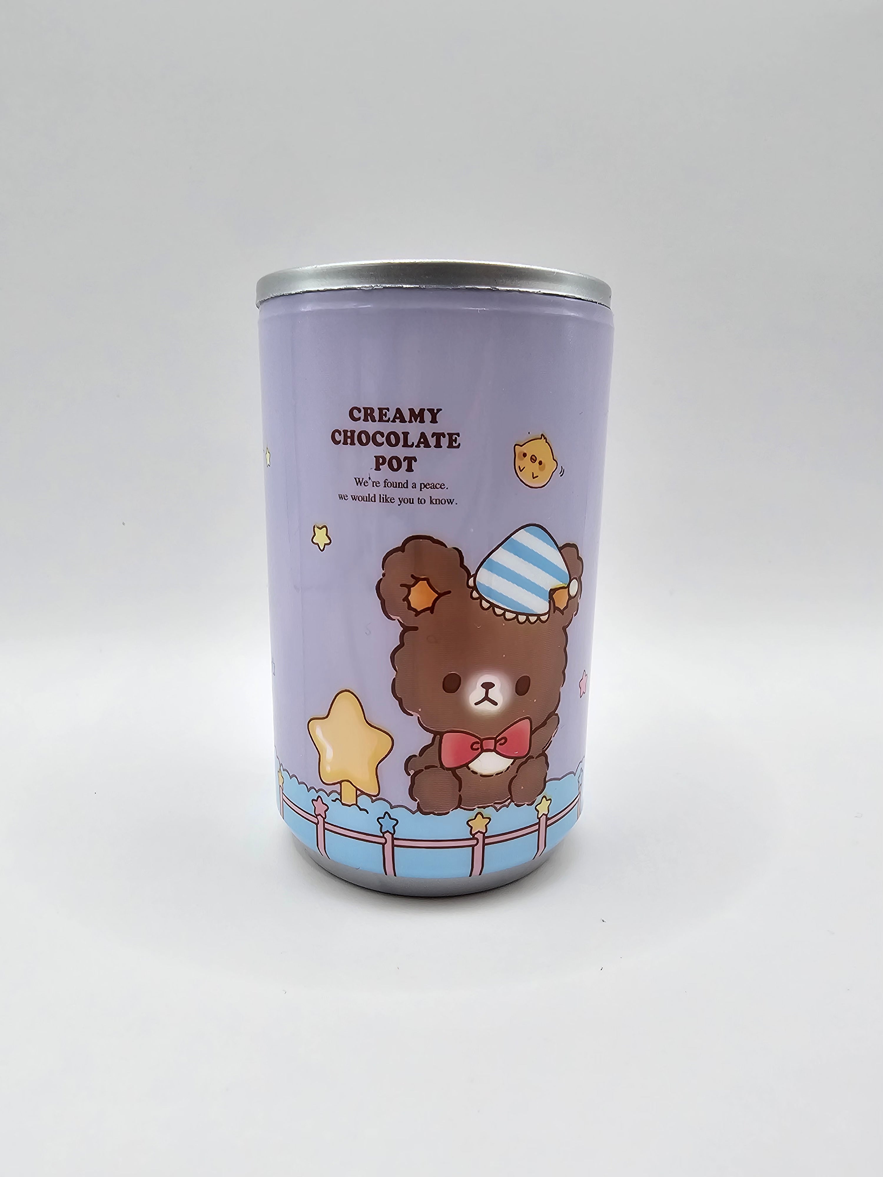 Lata de Toalhitas Portátil Creamy Chocolate Pot
