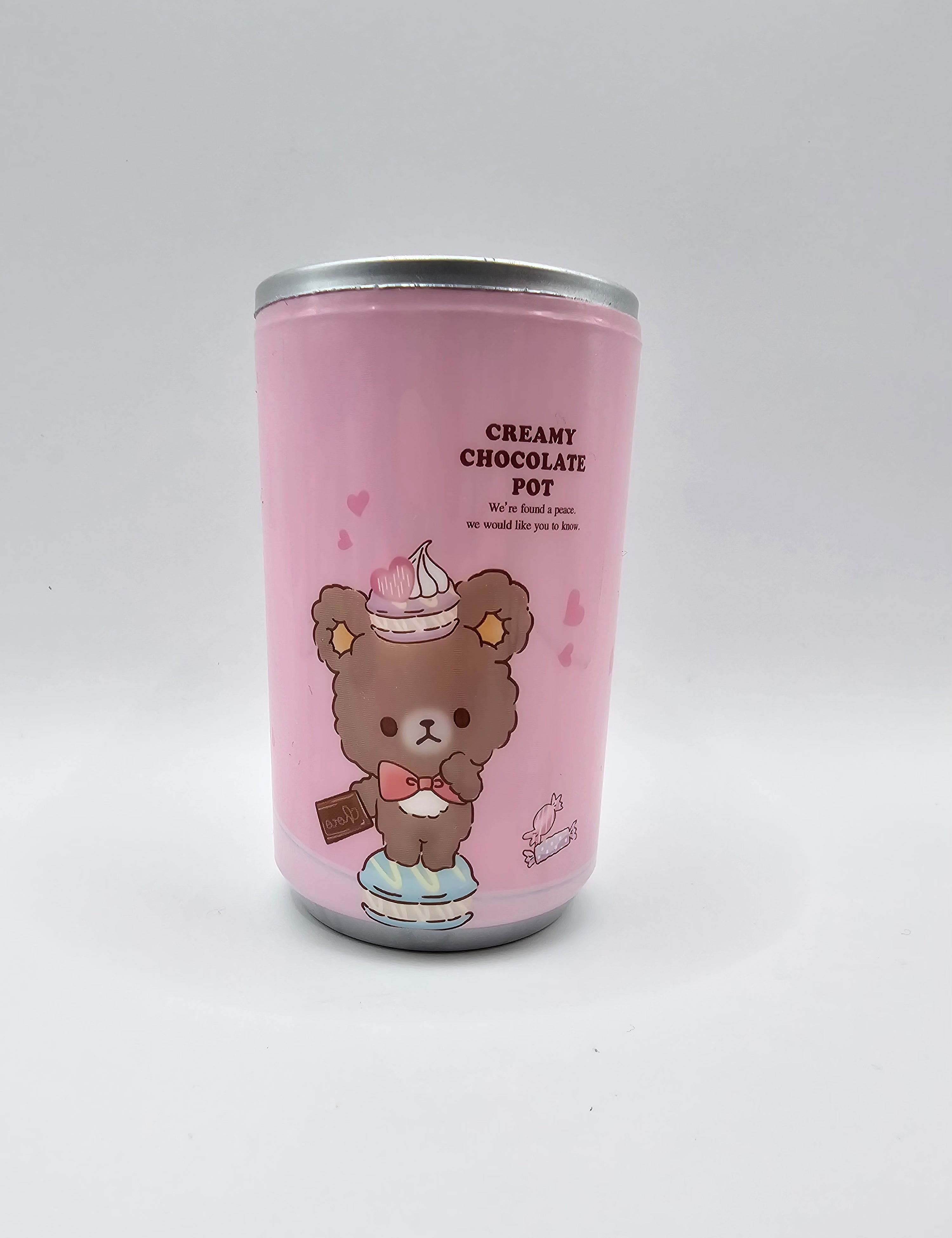 Lata de Toalhitas Portátil Creamy Chocolate Pot