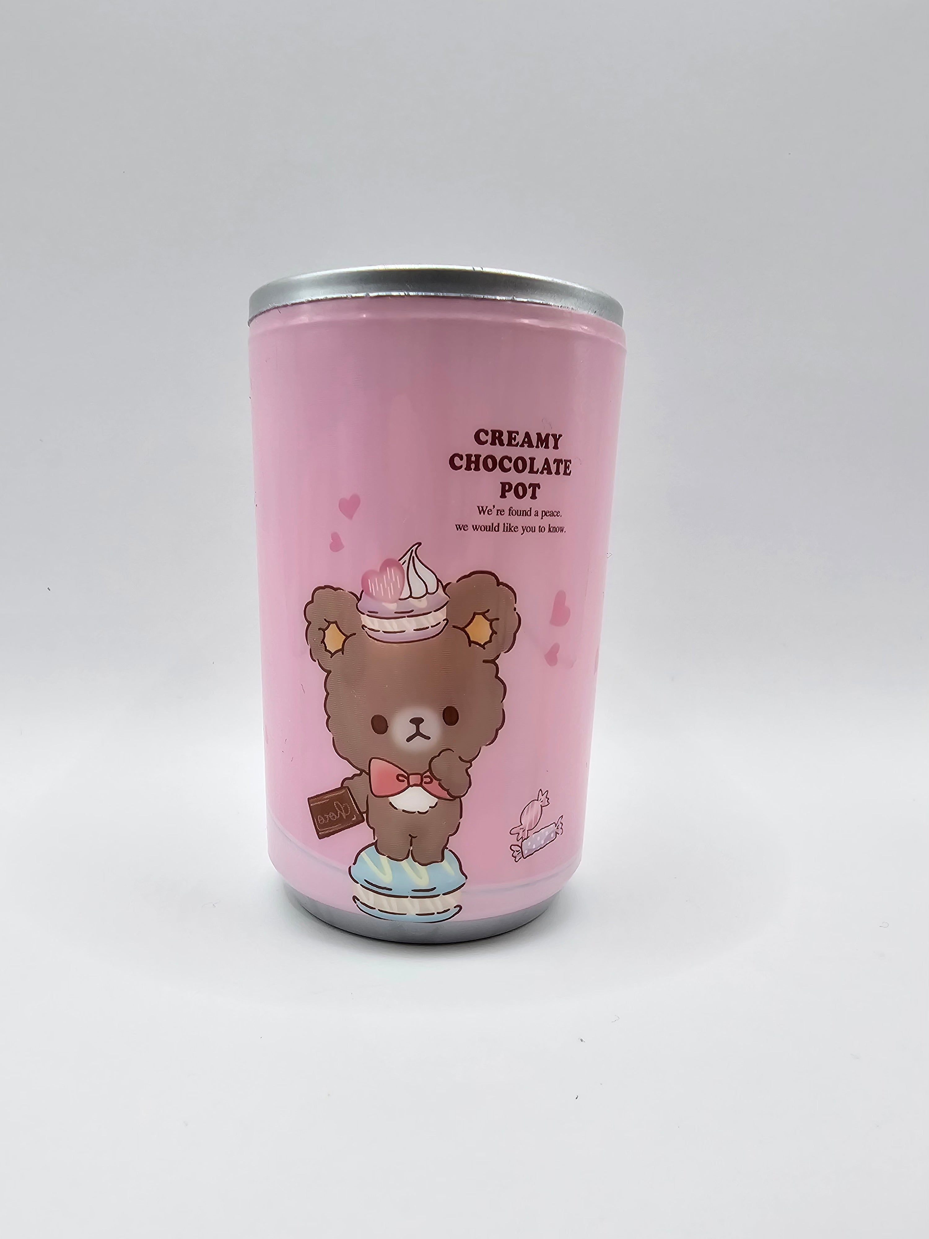 Lata de Toalhitas Portátil Creamy Chocolate Pot