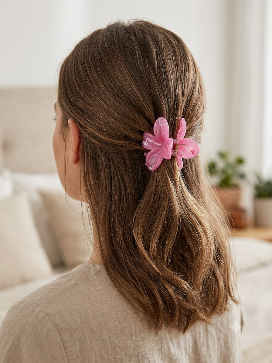 Mola Cabelo Floral